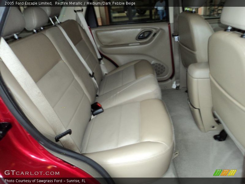 Redfire Metallic / Medium/Dark Pebble Beige 2005 Ford Escape Limited