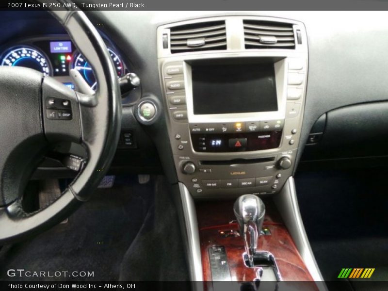 Tungsten Pearl / Black 2007 Lexus IS 250 AWD