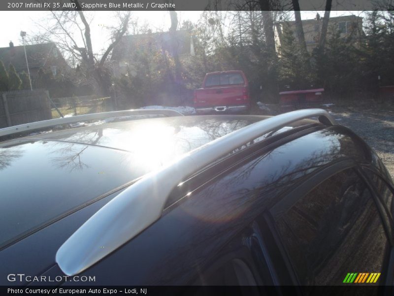 Sapphire Blue Metallic / Graphite 2007 Infiniti FX 35 AWD
