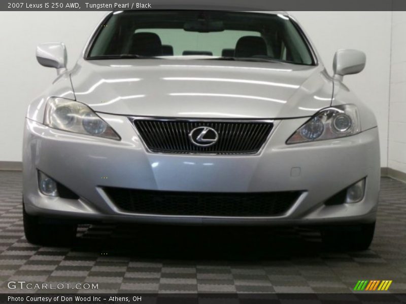 Tungsten Pearl / Black 2007 Lexus IS 250 AWD