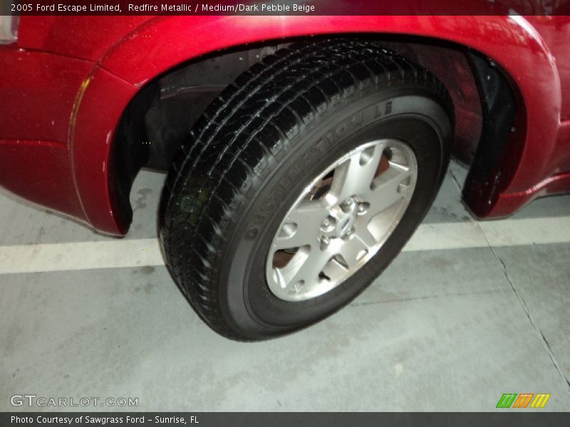 Redfire Metallic / Medium/Dark Pebble Beige 2005 Ford Escape Limited