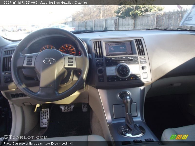 Sapphire Blue Metallic / Graphite 2007 Infiniti FX 35 AWD