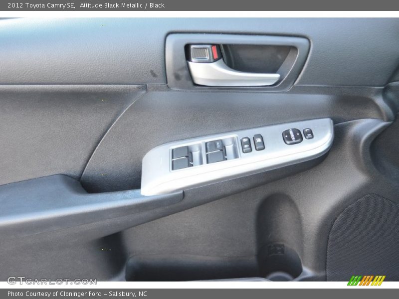 Attitude Black Metallic / Black 2012 Toyota Camry SE