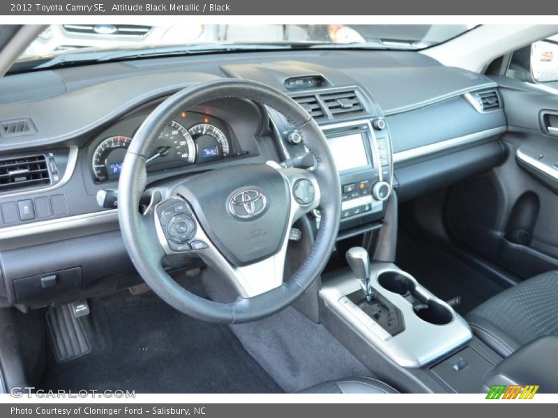 Attitude Black Metallic / Black 2012 Toyota Camry SE