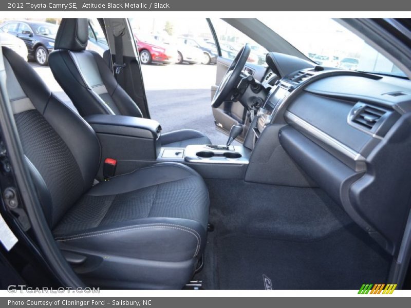 Attitude Black Metallic / Black 2012 Toyota Camry SE