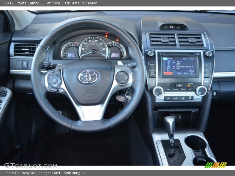 Attitude Black Metallic / Black 2012 Toyota Camry SE