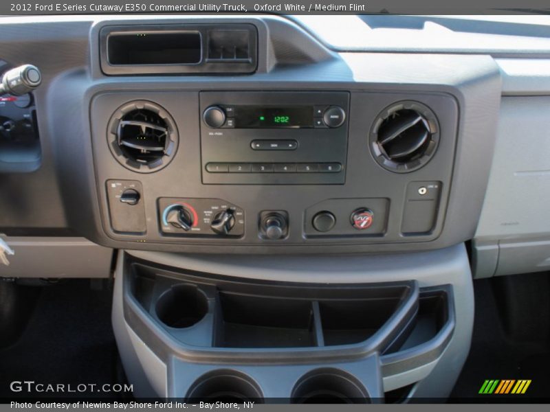 Oxford White / Medium Flint 2012 Ford E Series Cutaway E350 Commercial Utility Truck