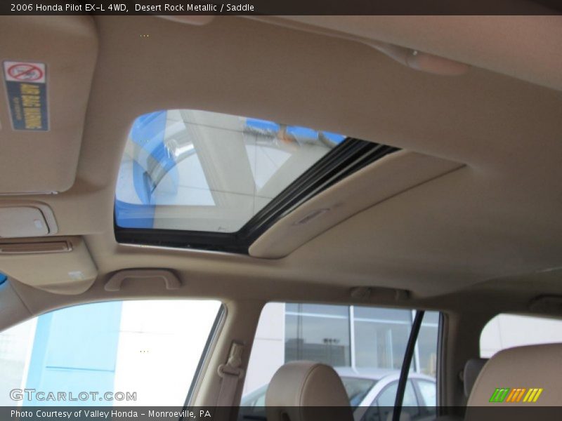 Desert Rock Metallic / Saddle 2006 Honda Pilot EX-L 4WD