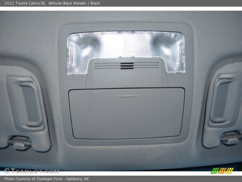 Attitude Black Metallic / Black 2012 Toyota Camry SE