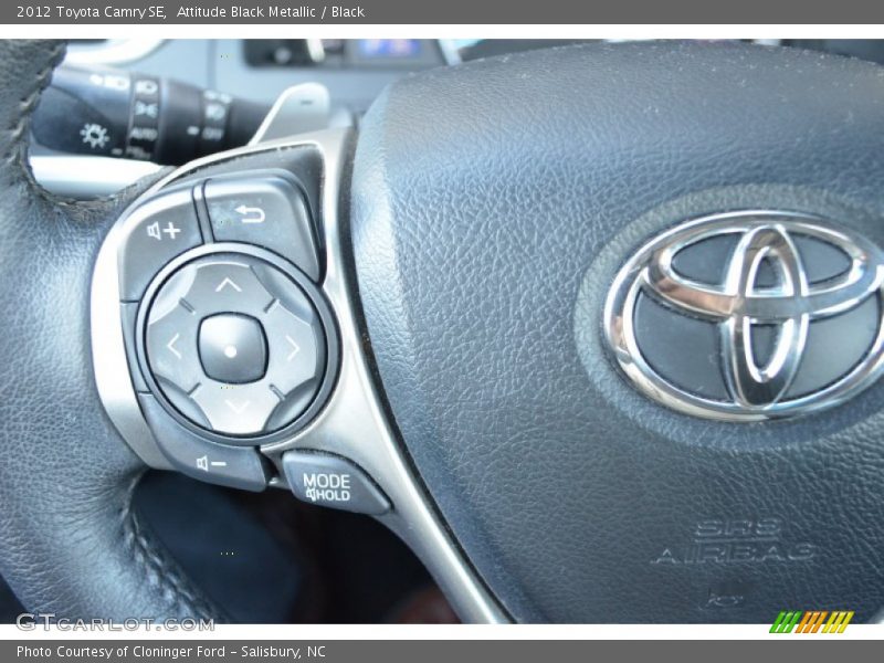 Attitude Black Metallic / Black 2012 Toyota Camry SE