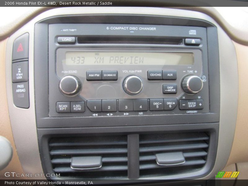 Desert Rock Metallic / Saddle 2006 Honda Pilot EX-L 4WD