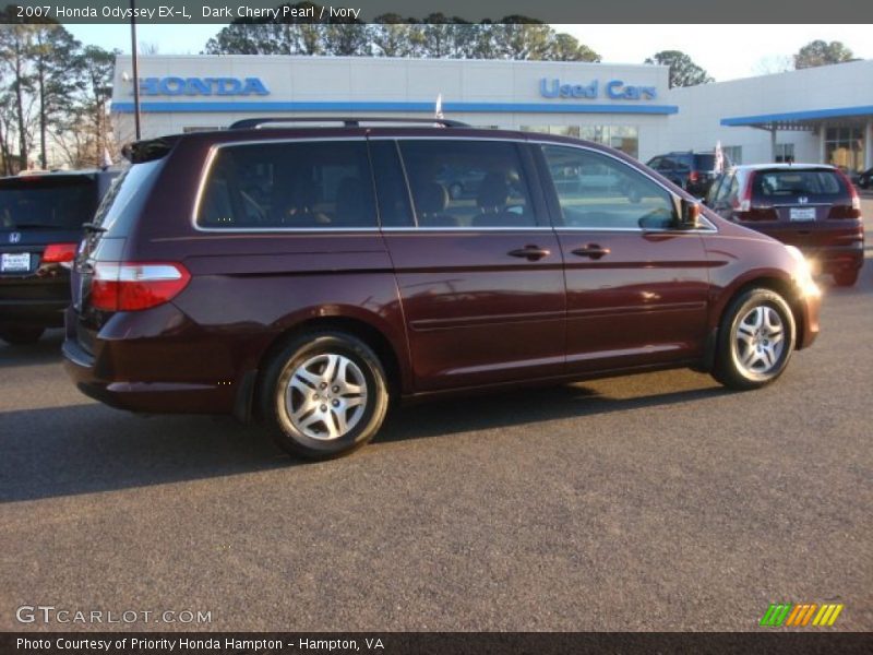 Dark Cherry Pearl / Ivory 2007 Honda Odyssey EX-L