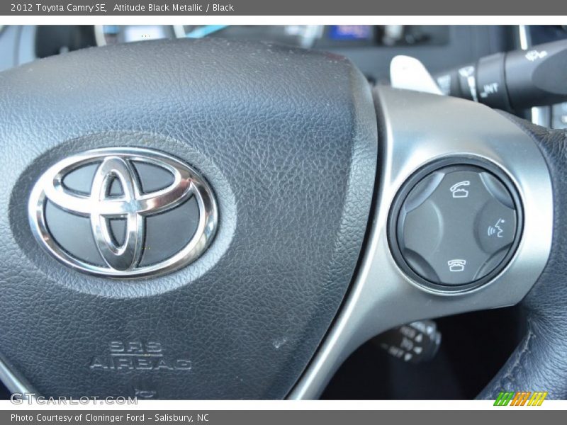 Attitude Black Metallic / Black 2012 Toyota Camry SE