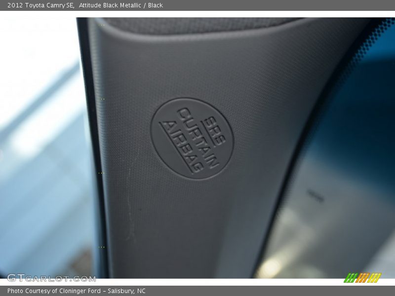 Attitude Black Metallic / Black 2012 Toyota Camry SE