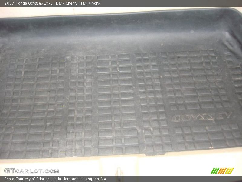 Dark Cherry Pearl / Ivory 2007 Honda Odyssey EX-L