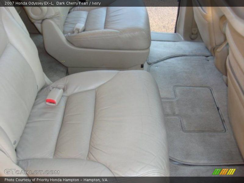 Dark Cherry Pearl / Ivory 2007 Honda Odyssey EX-L