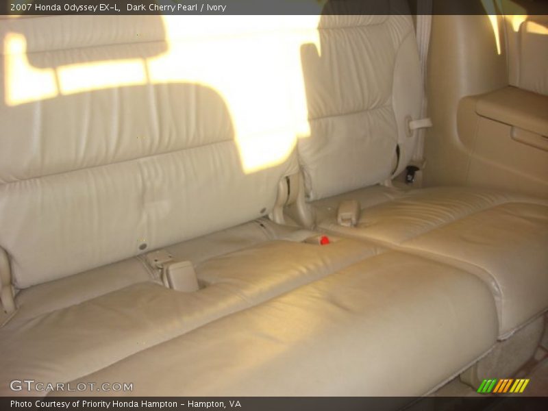 Dark Cherry Pearl / Ivory 2007 Honda Odyssey EX-L