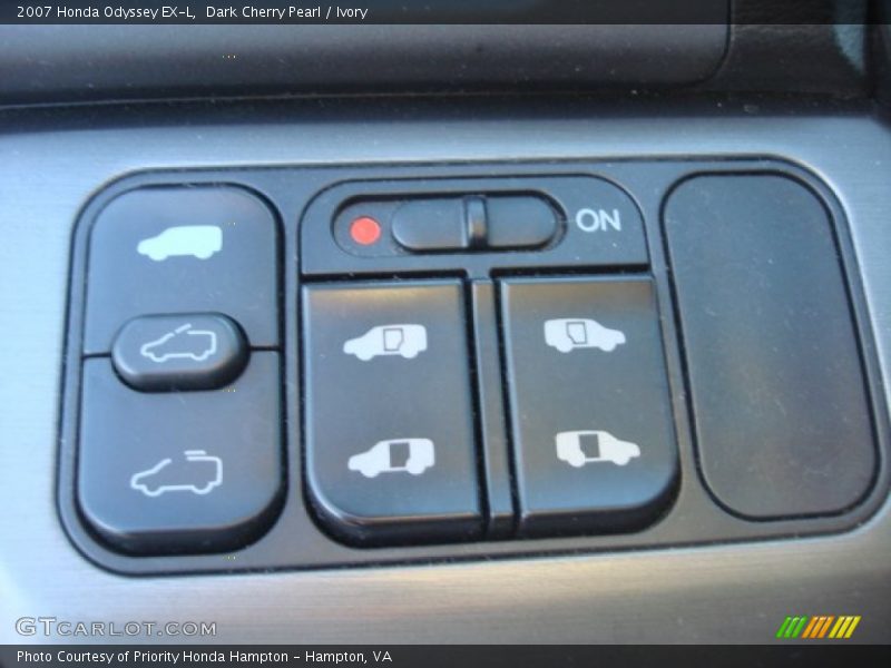 Dark Cherry Pearl / Ivory 2007 Honda Odyssey EX-L