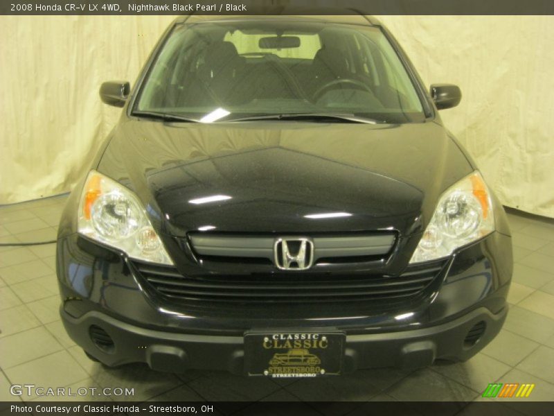 Nighthawk Black Pearl / Black 2008 Honda CR-V LX 4WD