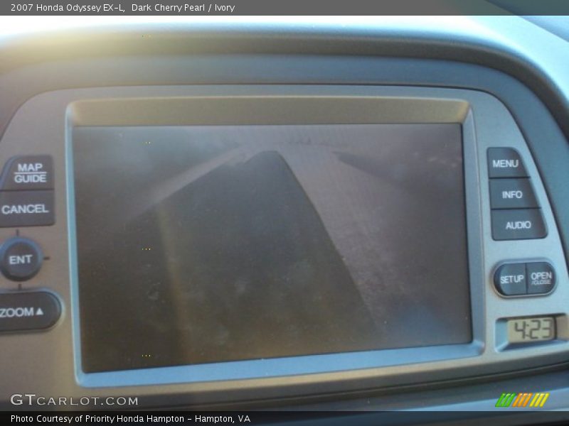 Dark Cherry Pearl / Ivory 2007 Honda Odyssey EX-L