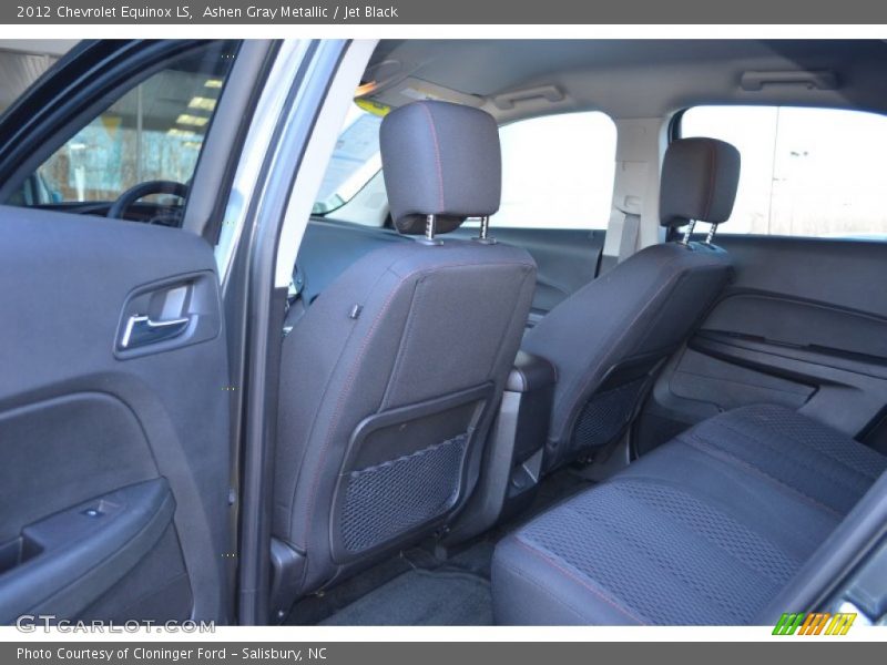 Ashen Gray Metallic / Jet Black 2012 Chevrolet Equinox LS