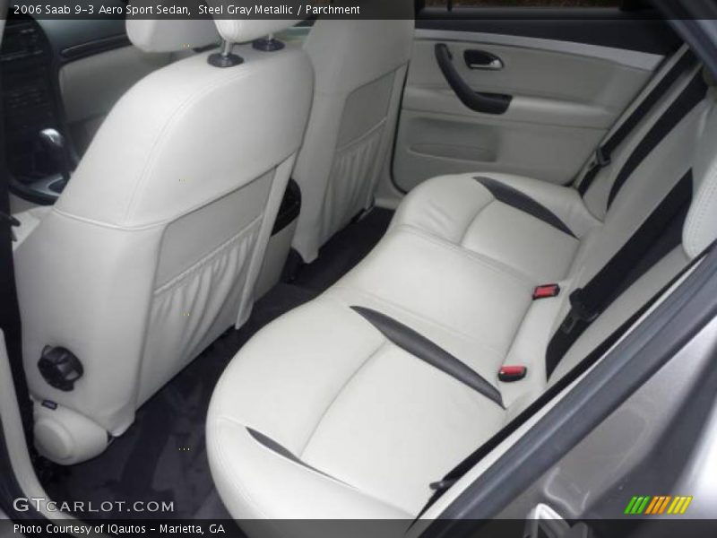 Steel Gray Metallic / Parchment 2006 Saab 9-3 Aero Sport Sedan