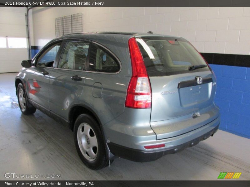 Opal Sage Metallic / Ivory 2011 Honda CR-V LX 4WD