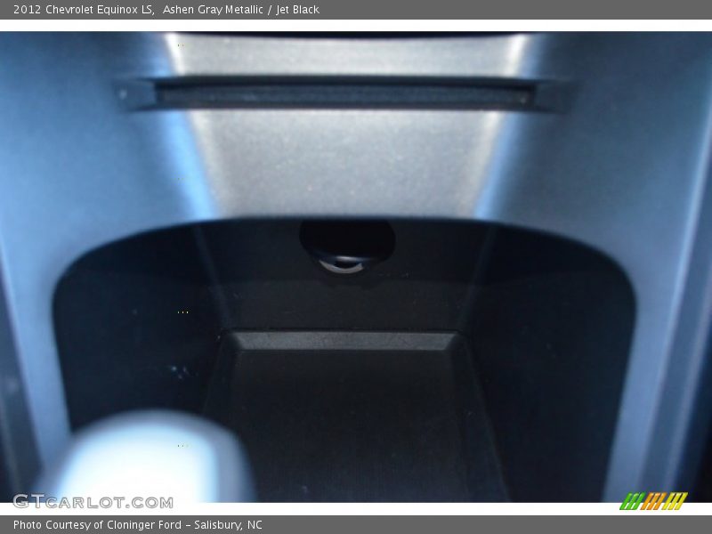 Ashen Gray Metallic / Jet Black 2012 Chevrolet Equinox LS