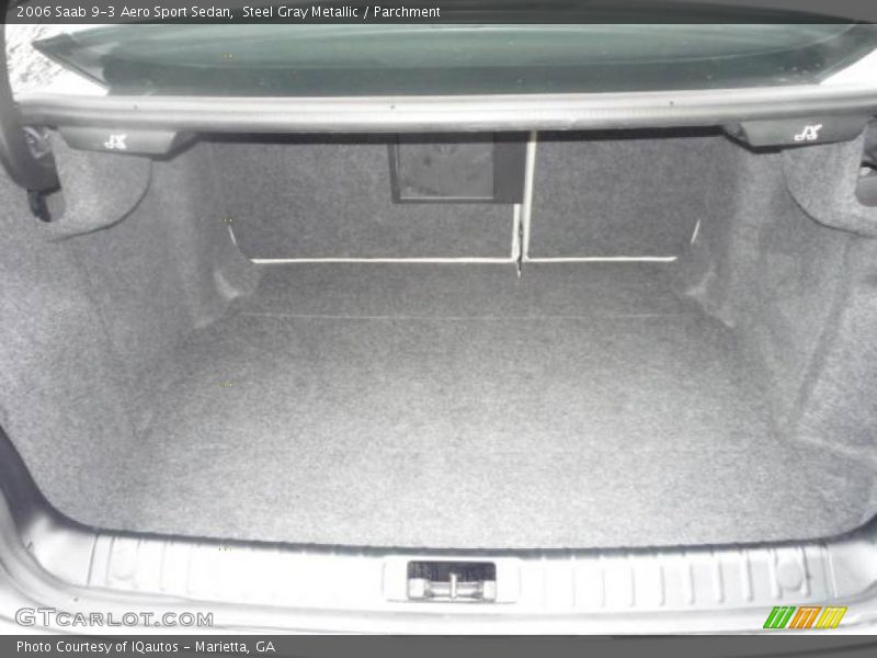 Steel Gray Metallic / Parchment 2006 Saab 9-3 Aero Sport Sedan
