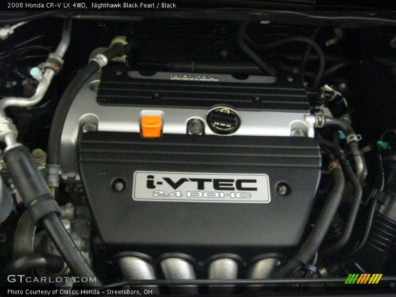 Nighthawk Black Pearl / Black 2008 Honda CR-V LX 4WD