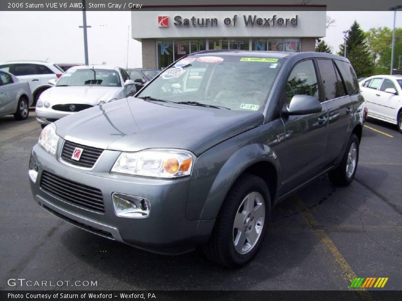 Storm Gray / Gray 2006 Saturn VUE V6 AWD