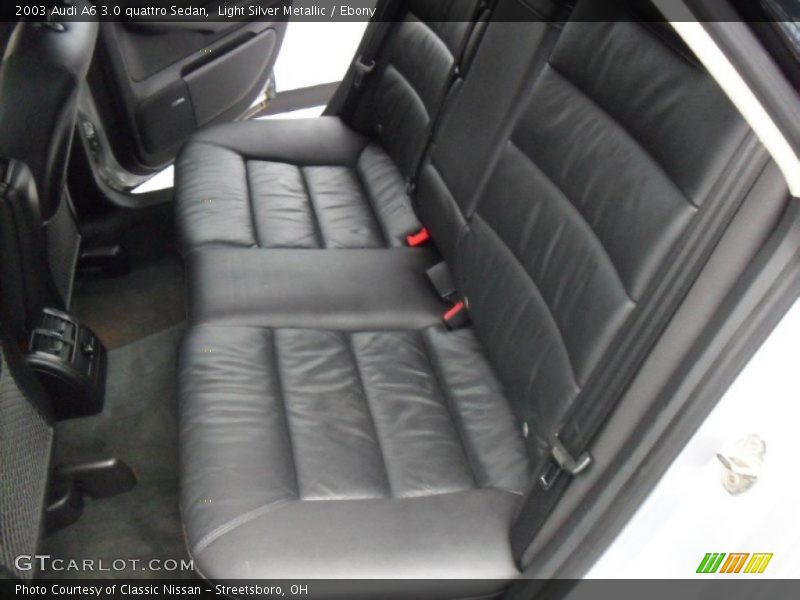 Light Silver Metallic / Ebony 2003 Audi A6 3.0 quattro Sedan