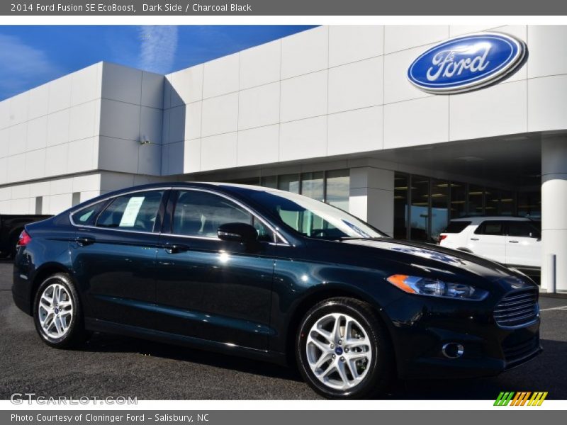 Dark Side / Charcoal Black 2014 Ford Fusion SE EcoBoost
