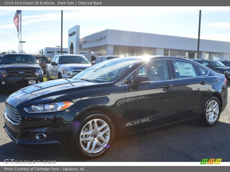 Dark Side / Charcoal Black 2014 Ford Fusion SE EcoBoost