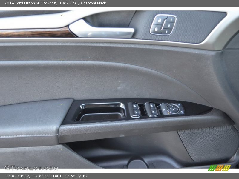 Dark Side / Charcoal Black 2014 Ford Fusion SE EcoBoost