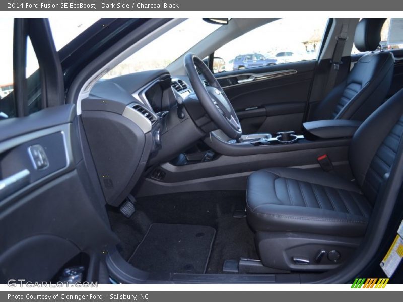 Dark Side / Charcoal Black 2014 Ford Fusion SE EcoBoost