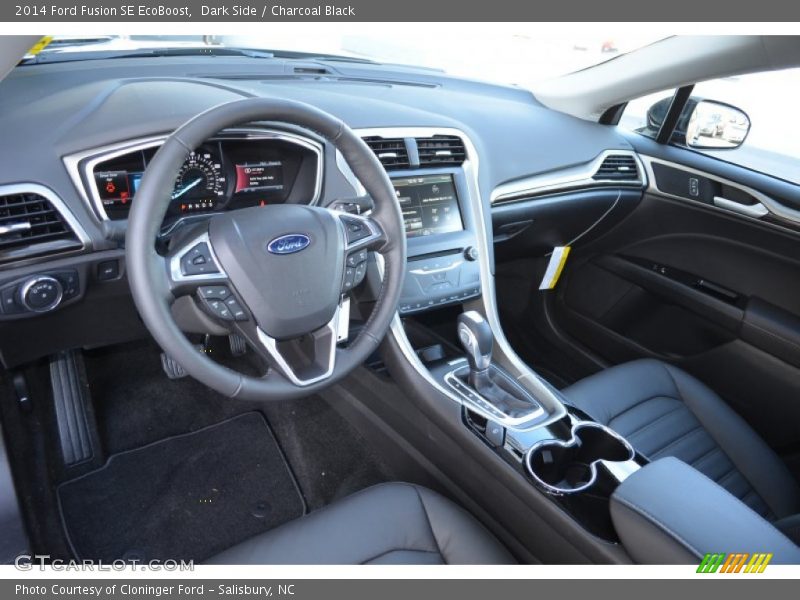Dark Side / Charcoal Black 2014 Ford Fusion SE EcoBoost