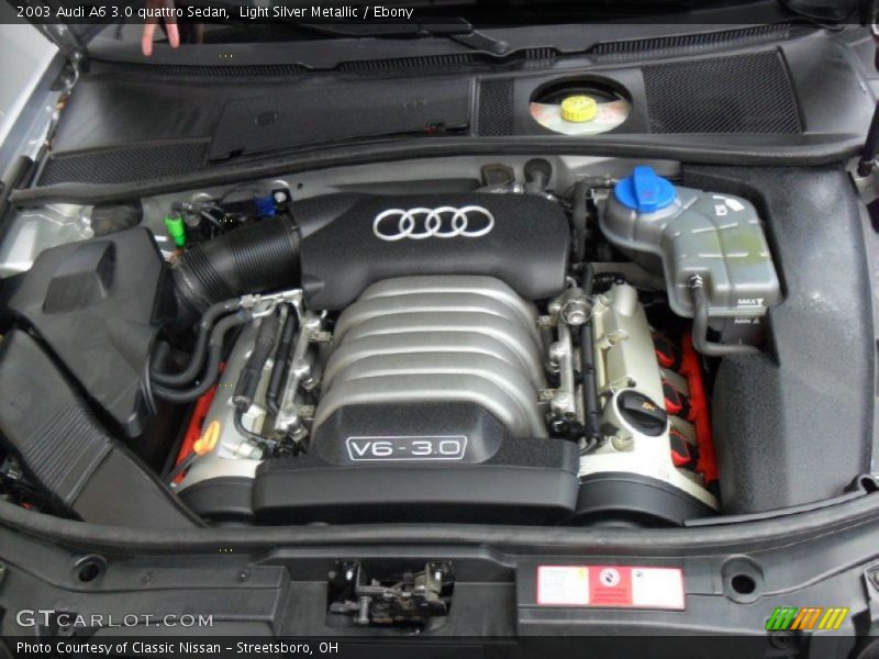  2003 A6 3.0 quattro Sedan Engine - 3.0 Liter DOHC 30-Valve V6