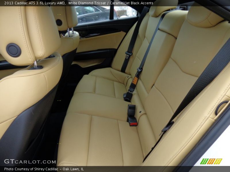 Rear Seat of 2013 ATS 3.6L Luxury AWD