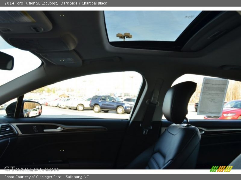 Dark Side / Charcoal Black 2014 Ford Fusion SE EcoBoost