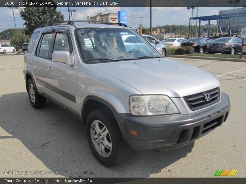 Sebring Silver Metallic / Dark Gray 2000 Honda CR-V EX 4WD