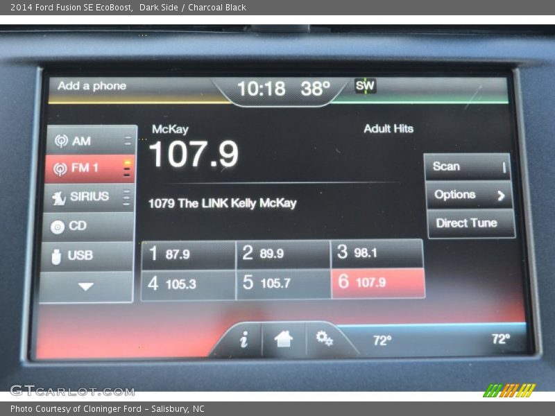 Dark Side / Charcoal Black 2014 Ford Fusion SE EcoBoost