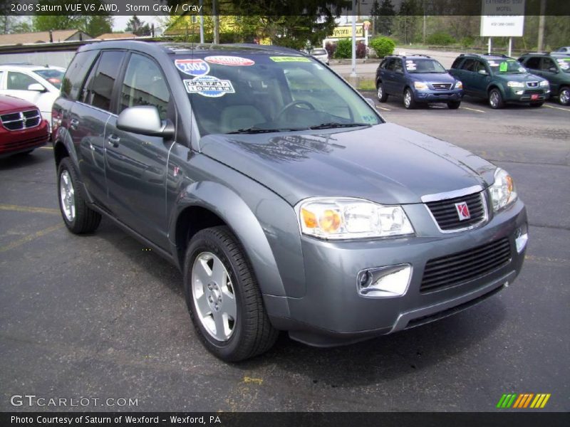 Storm Gray / Gray 2006 Saturn VUE V6 AWD