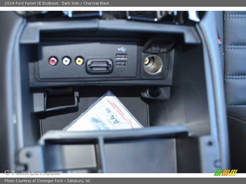 Dark Side / Charcoal Black 2014 Ford Fusion SE EcoBoost