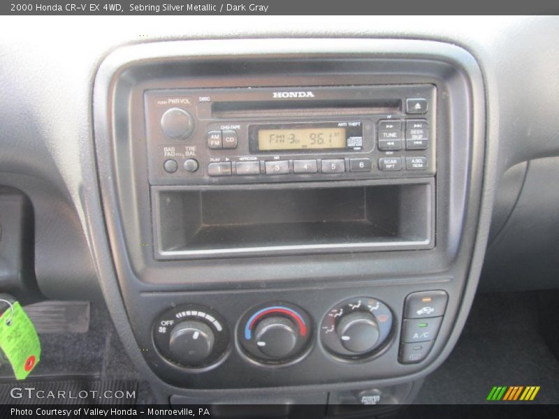 Sebring Silver Metallic / Dark Gray 2000 Honda CR-V EX 4WD