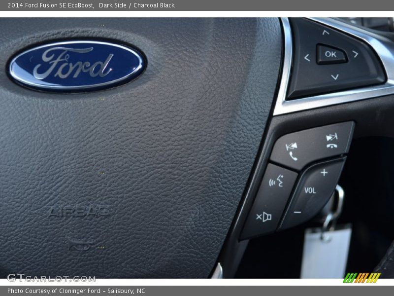 Dark Side / Charcoal Black 2014 Ford Fusion SE EcoBoost