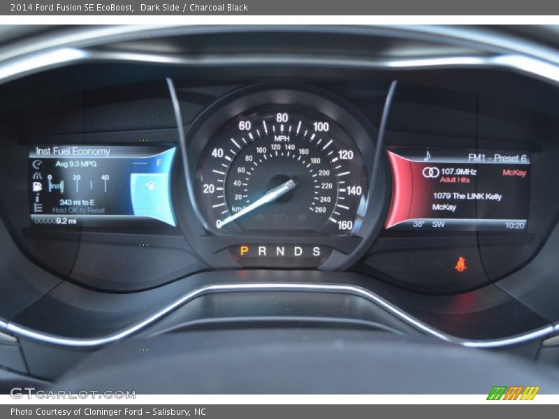 Dark Side / Charcoal Black 2014 Ford Fusion SE EcoBoost