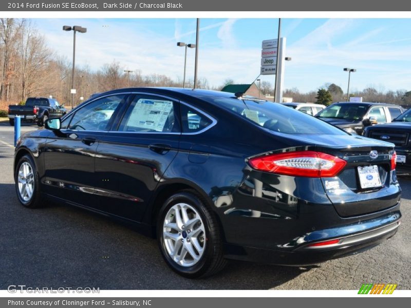 Dark Side / Charcoal Black 2014 Ford Fusion SE EcoBoost