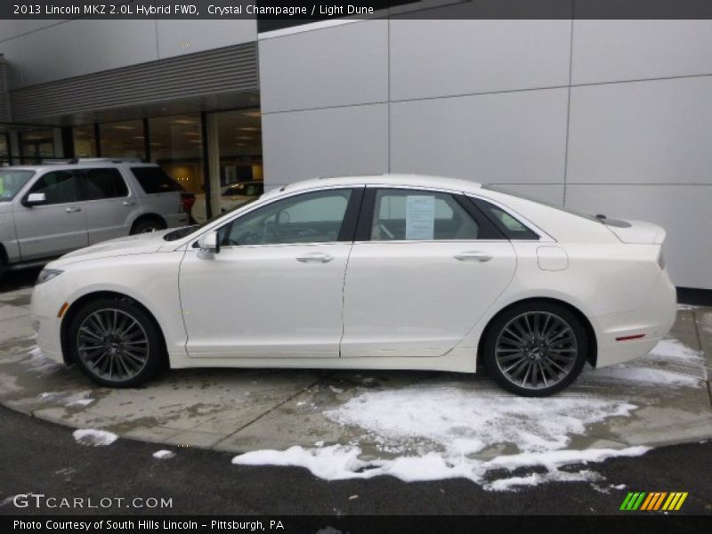  2013 MKZ 2.0L Hybrid FWD Crystal Champagne