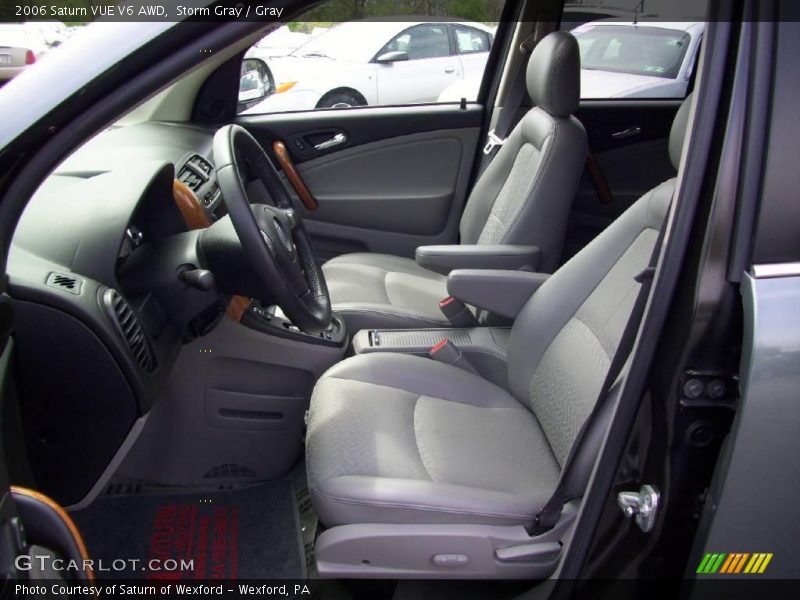 Storm Gray / Gray 2006 Saturn VUE V6 AWD